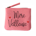 Porte monnaie maman merveilleuse coeur en feutrine en feutrine