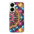 Coque taperso pour POCO C65 4G avec motif mandala 2 protection antichoc personnalisée