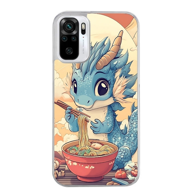 Coque taperso pour Redmi Note 10 4G 5G PRO 10S avec motif dragon ramen 2 protection antichoc personnalisée