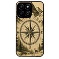 Coque noire taperso pour Honor 70 LITE 90 et LITE avec motif voyage et boussole protection antichoc personnalisée