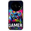 Coque noire taperso pour Redmi A3 avec motif gamer protection antichoc personnalisée