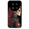 Coque noire taperso pour Magic 7 LITE et PRO avec motif tete de mort rock protection antichoc personnalisée