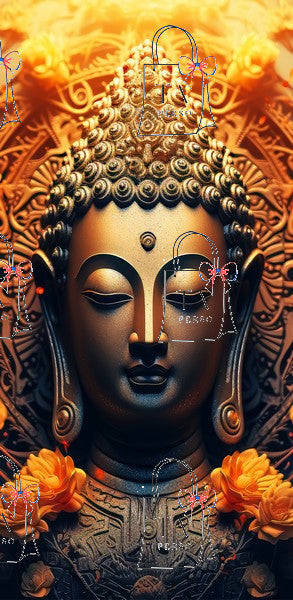 Bouddha fleur