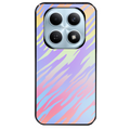 Coque noire taperso pour POCO M8 5G et PRO 5G avec motif zebre pastel protection antichoc personnalisée