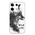 Coque taperso pour POCO M6 PRO 4G avec motif renard fox wild protection antichoc personnalisée