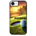 Coque noire taperso pour Iphone 17 17E AIR MAX PRO avec motif golf personnalisee protection antichoc personnalisée