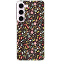 Coque taperso pour galaxy A05S A15 A25 A35 A55 avec motif petites feurs multicolores protection antichoc personnalisée