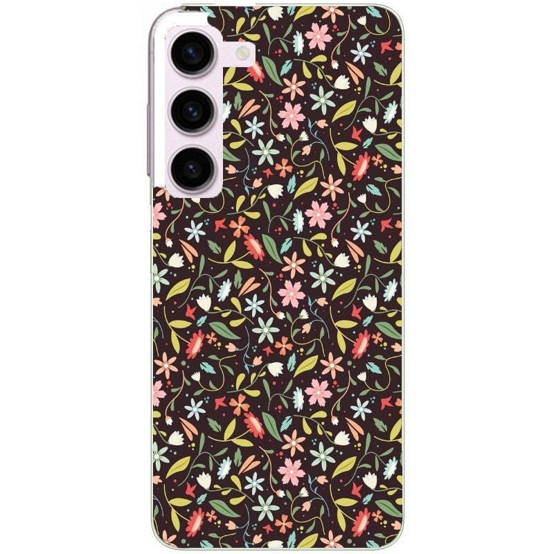 Coque taperso pour Galaxy A13 4G et 5G A23 A53 avec motif petites feurs multicolores protection antichoc personnalisée
