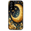 Coque noire taperso pour OnePlus Nord 5 avec motif lune astre protection antichoc personnalisée