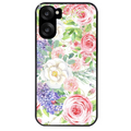 Coque noire taperso pour OnePlus Nord CE5 avec motif fleur couleur pastel protection antichoc personnalisée