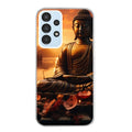 Coque taperso pour Galaxy A13 4G et 5G A23 A53 avec motif bouddha et soleil protection antichoc personnalisée