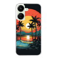 Coque taperso pour POCO C65 4G avec motif hawaii palmier protection antichoc personnalisée