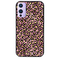 Coque noire taperso pour OnePlus 9 et 9 PRO avec motif leopard rose protection antichoc personnalisée