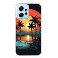 Coque taperso pour POCO X5 5G avec motif hawaii palmier protection antichoc personnalisée
