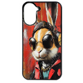 Coque noire taperso pour POCO C71 4G avec motif lapin tag protection antichoc personnalisée