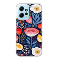 Coque taperso pour Redmi Note 12 4G 5G PRO 4G avec motif fleur coquelicot protection antichoc personnalisée