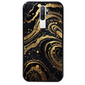 Coque noire taperso pour OPPO A5 A9 2020 avec motif marbre noir protection antichoc personnalisée