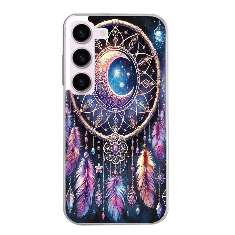 Coque taperso pour Galaxy A13 4G et 5G A23 A53 avec motif dreamcatcher et lune protection antichoc personnalisée