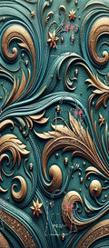 Cuir turquoise