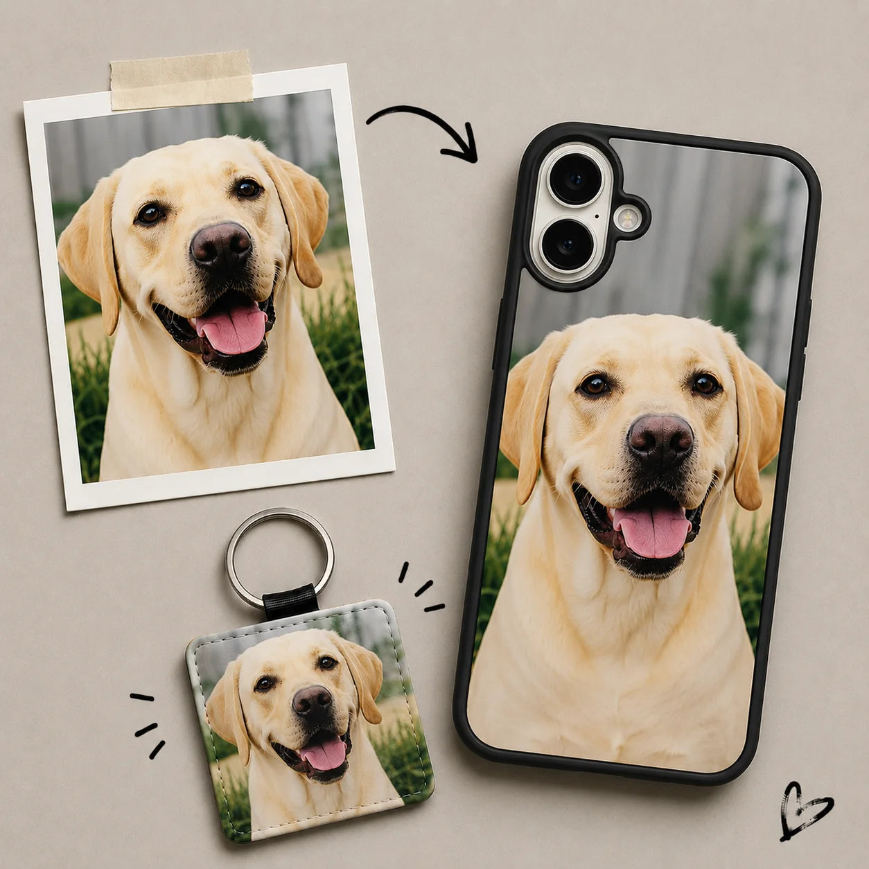 Coque iPhone 12 à 17 personnalisée avec votre photo