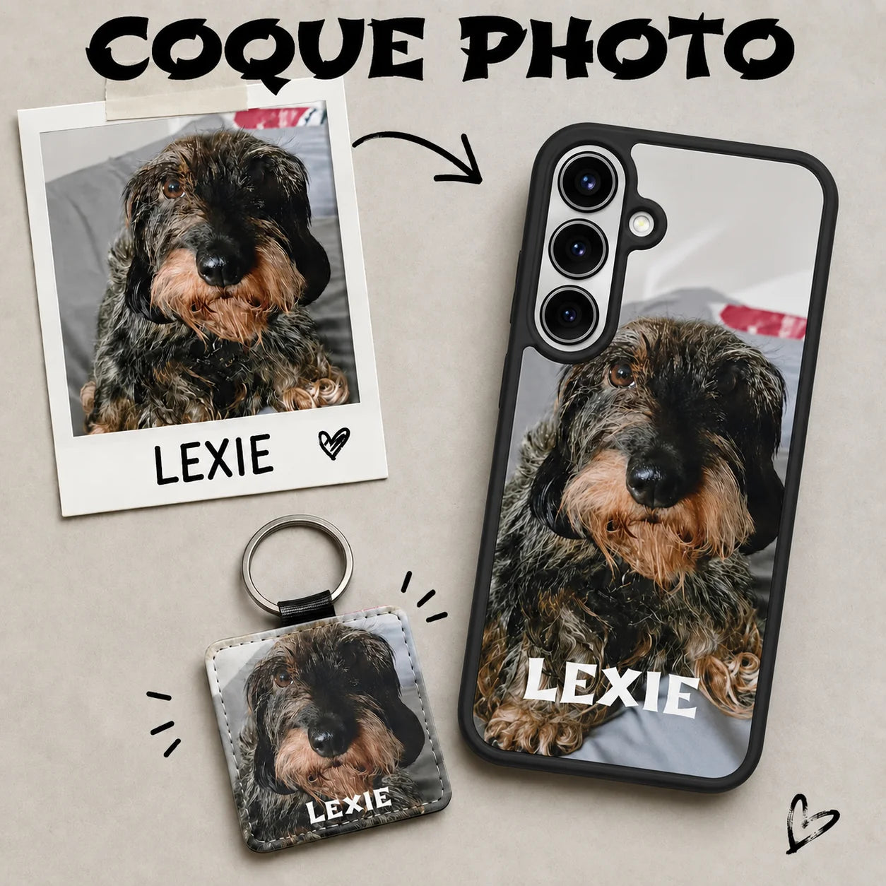 Coque Galaxy A et S personnalisée avec votre photo