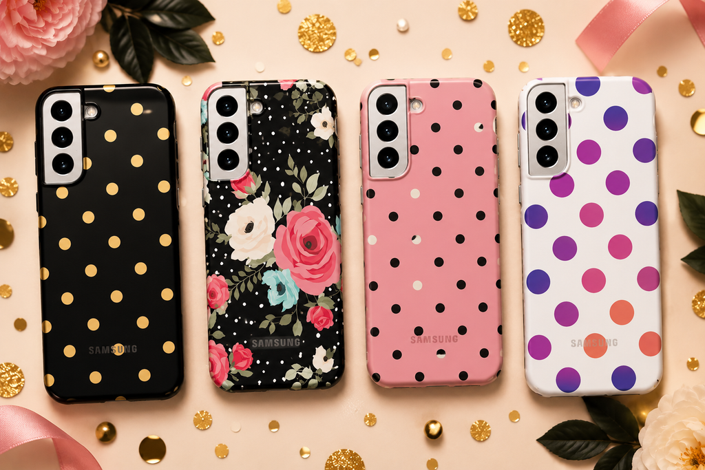 Coque Galaxy A à pois