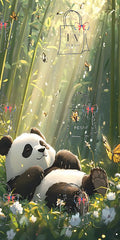 Panda bambou