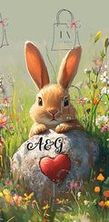 Lapin fleur