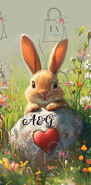Lapin fleur