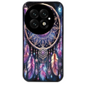 Coque noire taperso pour OnePlus 13 avec motif dreamcatcher et lune protection antichoc personnalisée