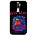 Coque noire taperso pour OPPO A5 A9 2020 avec motif capybara club protection antichoc personnalisée