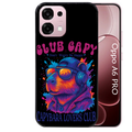 Coque noire taperso pour OPPO A6 PRO 4G et 5G avec motif capybara club protection antichoc personnalisée