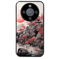 Coque noire taperso pour Magic 8 LITE et PRO avec motif japan et temple protection antichoc personnalisée