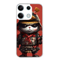 Coque taperso pour POCO M6 PRO 4G avec motif panda et samourai protection antichoc personnalisée