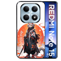 Coque noire taperso pour Redmi Note 15 et PRO PLUS 4G 5G avec motif anime chat japan personnalise protection antichoc personnalisée