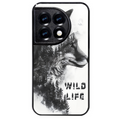 Coque noire taperso pour OnePlus 11 et 12 avec motif renard fox wild protection antichoc personnalisée