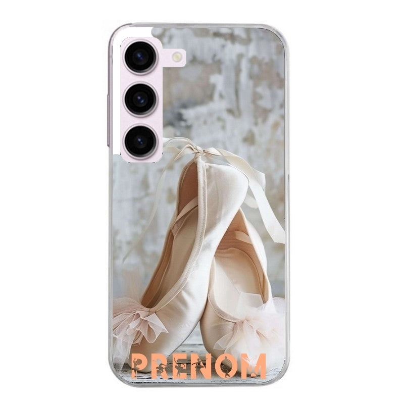 Coque taperso pour Galaxy A13 4G et 5G A23 A53 avec motif ballerine danse personnalisee protection antichoc personnalisée
