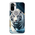 Coque taperso pour Redmi Note 10 4G 5G PRO 10S avec motif tigre polaire protection antichoc personnalisée