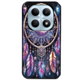Coque noire taperso pour POCO M8 5G et PRO 5G avec motif dreamcatcher et lune protection antichoc personnalisée