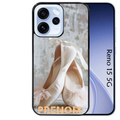 Coque noire taperso pour OPPO Reno 15 et F FS 5G avec motif ballerine danse personnalisee protection antichoc personnalisée