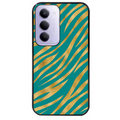 Coque noire taperso pour Redmi 15 4G et 5G avec motif zebre vert protection antichoc personnalisée