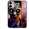 Coque noire taperso pour OPPO A6 PRO 4G et 5G motif joker style zombie protection antichoc personnalisée