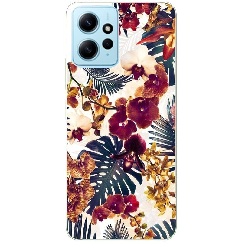 Coque taperso pour POCO X5 5G avec motif jungle couleurs d'automne protection antichoc personnalisée