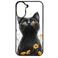 Coque noire taperso pour Redmi A5 4G avec motif chat eyes protection antichoc personnalisée