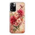 Coque taperso pour Redmi Note 11 4G PRO 5G 11S avec motif coeur vintage et initiales personnalisee protection antichoc personnalisée