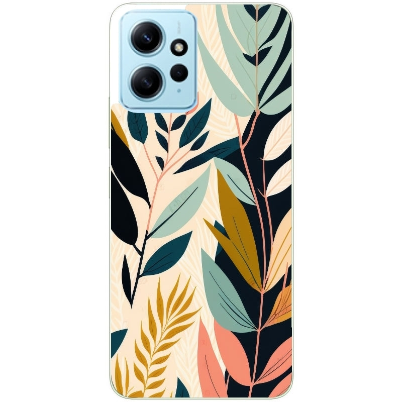 Coque taperso pour POCO X5 5G avec motif vintage et fleur protection antichoc personnalisée