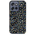 Coque noire taperso pour Moto Edge 60 et Neo Fusion Pro avec motif leopard bleu protection antichoc personnalisée