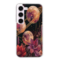 Coque taperso pour galaxy S21 et PLUS ULTRA FE avec motif astro et fleurs protection antichoc personnalisée