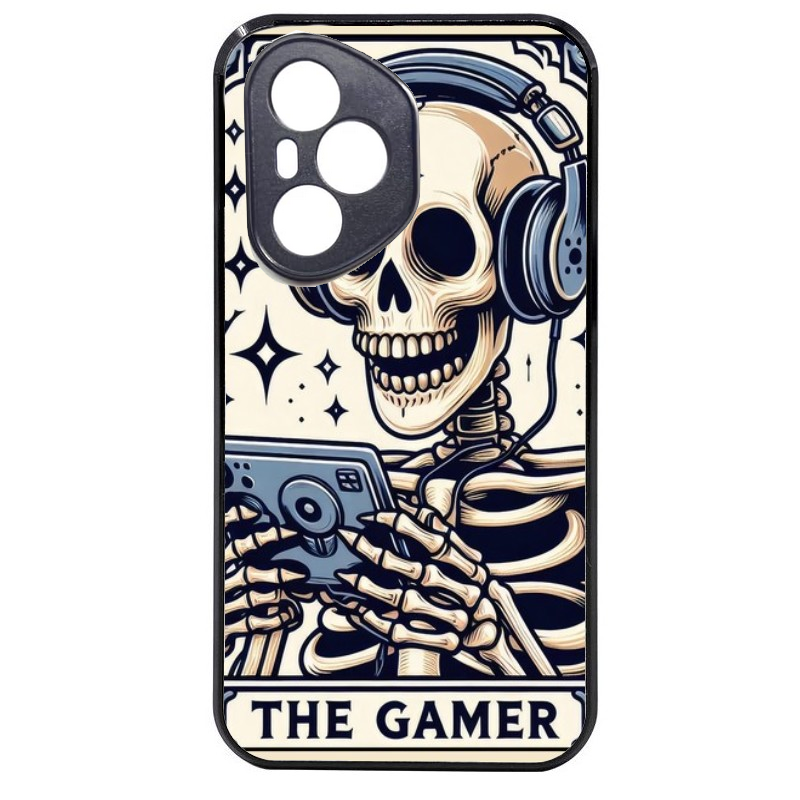 Coque noire taperso pour Honor 400 et Lite Pro Smart avec motif mort gamer protection antichoc personnalisée