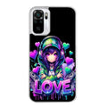 Coque taperso pour Redmi Note 10 4G 5G PRO 10S avec motif anime manga et love protection antichoc personnalisée